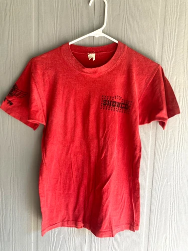 REO Speedwagon Nine Lives Showco Tour Shirt Siz 1970s vintage concert t-shirt, vintage, size M, single stitch, B+ condition