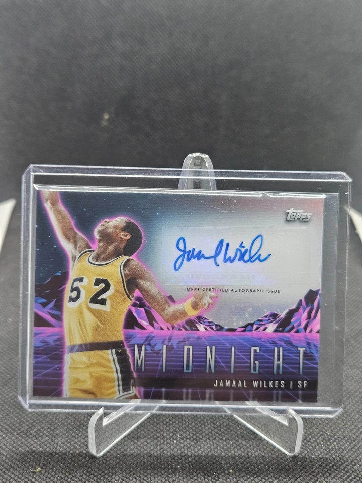 2024 TOPPS MIDNIGHT BASKETBALL 4 CARDS 4 AUTOS WESLEY,WILKES,BROWN,SENSABAUGH - Image 3 of 4