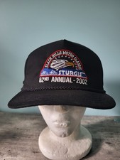 Vintage Sturgis Black Hills Motor Classic Hat Cap 2002 62nd Annual Made In USA