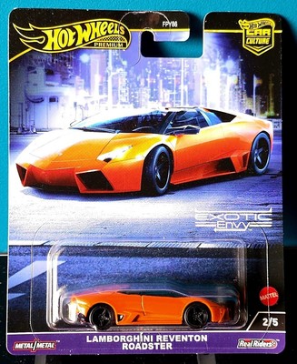Lamborghini Reventon Roadster Hot Wheels Car Culture Exotic Envy 2024 2/5 HKC76