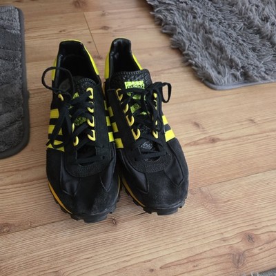 adidas Herren ZX 700 Sneaker Schwarz/Gelb Wildleder/Textil Laufschuh EU 44 2/3
