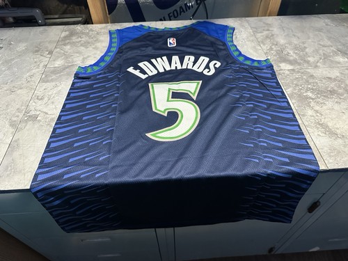 NWT Nike Anthony Edwards Minnesota Timberwolves Jersey Size Medium