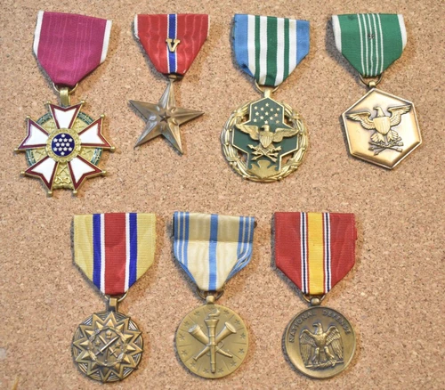 WW2 thru Vietnam US Military Medal Group