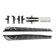 Aluminum Side Step Running Board for Infiniti JX35 QX60 13-21 Easy Install Black