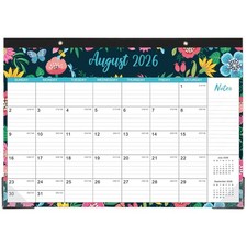 Desk Calendar 2026-2027 - Jul 2026 - Dec 2027, Large Monthly Calendar...