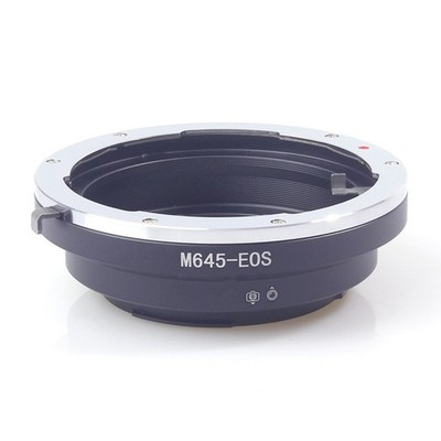 Metalladapteranschluss für Mamiya 645 Objektiv auf EOS EF EF-S für Canon Kamera