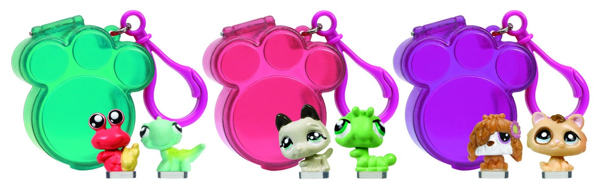 LPS Littlest Pet Shop Teeniest Tiniest Dog & Caterpillar Paw