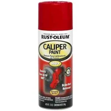 Rust-Oleum 251591 Red Automotive Caliper Spray Paint, 12 Ounce, 6 Pack