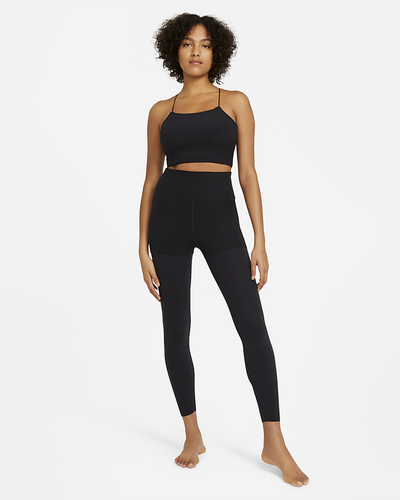 Nike Size S $100 Women's Yoga Luxe Layered 7/8 Leggings Tight DA0729-010 - Picture 6 of 6