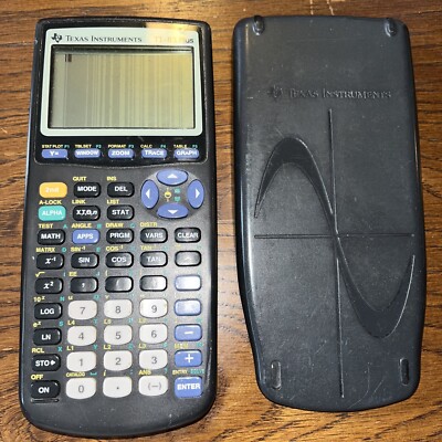 Texas Instruments TI-83 Plus Graphing Calculator For Parts or Repair Only As Is
