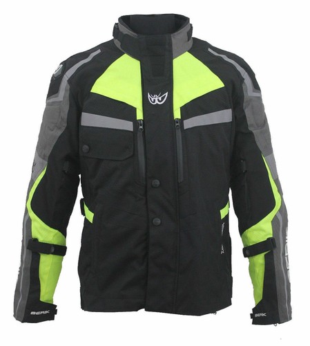 Giacca moto BERIK 10389 triplo strato 4 stagioni regolabile areata  impermeabile | eBay