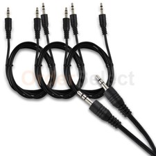 3X 3.5mm AUX AUXILIARY CORD to Stereo Audio Cable for Samsung Galaxy S8 S8 Plus