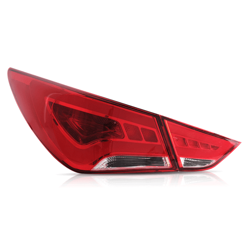 For Hyundai Sonata 2011-2014 LED New Style Tail Lights Red DRL Brake Light Set - Picture 3 of 17