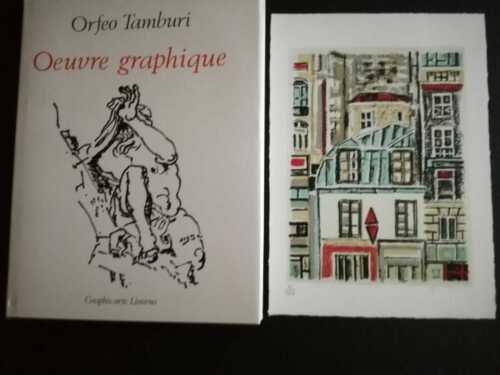 Orfeo Tamburi, Oeuvre graphique, dessins gouaches aquarelles 1920-1970 - Photo 1/5