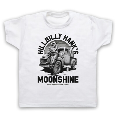 HILLBILLY HANK'S MOONSHINE PURE APPALACHIAN SPIRIT KINDER KINDER T-SHIRT