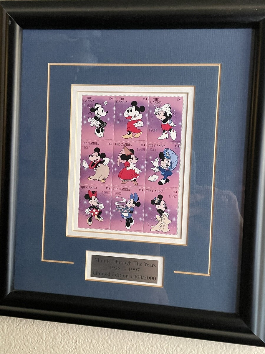 Minnie Through the Years 1928-1997 Limited Edition-Certificate of
