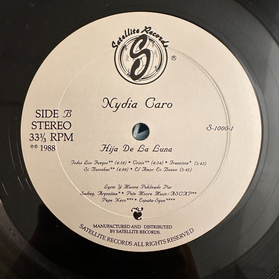 NYDIA CARO Hija de la Luna LATIN PUERTO RICO LP eBay