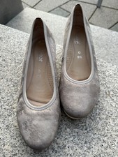 Gabor Comfort Keilpumps, grau-beige, Gr. 5,5 / 38,5