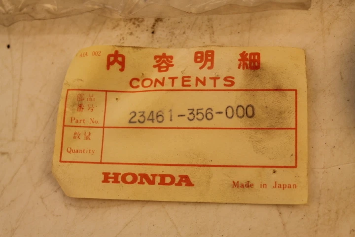 Honda XL350 XL 350 1974-78 transmisión engranaje (29T) vintage usado OEM M Foto 3 de 4