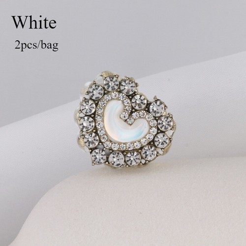 2x Rhinestone Polymer Clay Bead Heart Moon Straight Hole for DIY Pen Beaded Chic - Picture 7 of 17