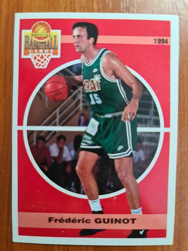 Carte De Basket Panini 1994 Mike Schlegel (Pau Orthez) LNB Pro A France #107