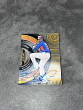 Justin Dunn 2017 Bowman High Tek Gold Rainbow Auto Autograph 33/50