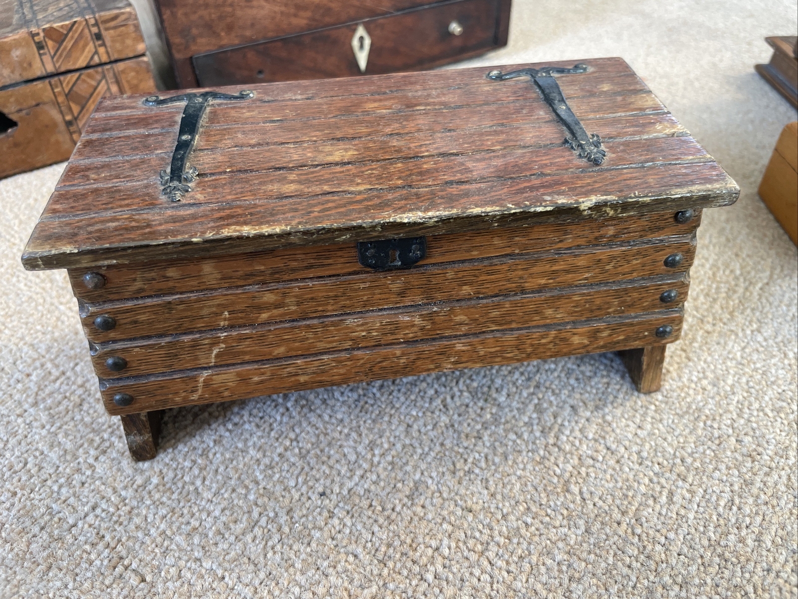 Vintage selection of WOODEN Boxes eBay