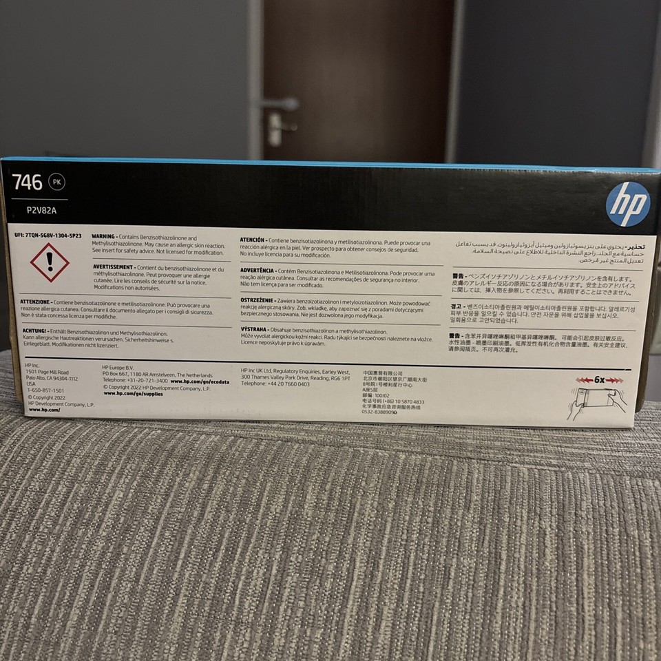 ORIGINAL HP Ink Cartridge for DesignJet Z6 Printer series 746 300ml eBay