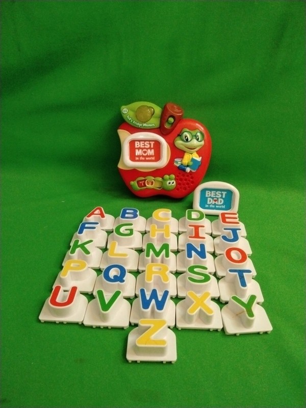 Leapfrog Tad’s Fridge Phonics Magnetic Letter Set Tested Works ABC Learning Toy 