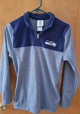 Seattle Seahawks NFL Team Apparel Youth Medium 10/12 Long Sleeve
