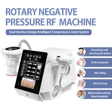Rotating RF Vacuum Machine Body Sculpt Skin Rejuvenation Toning Reduce Cellulite