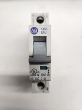 *NOS* Allen-Bradley 1492-SPU1C050 Circuit Breaker (2 Pcs.)