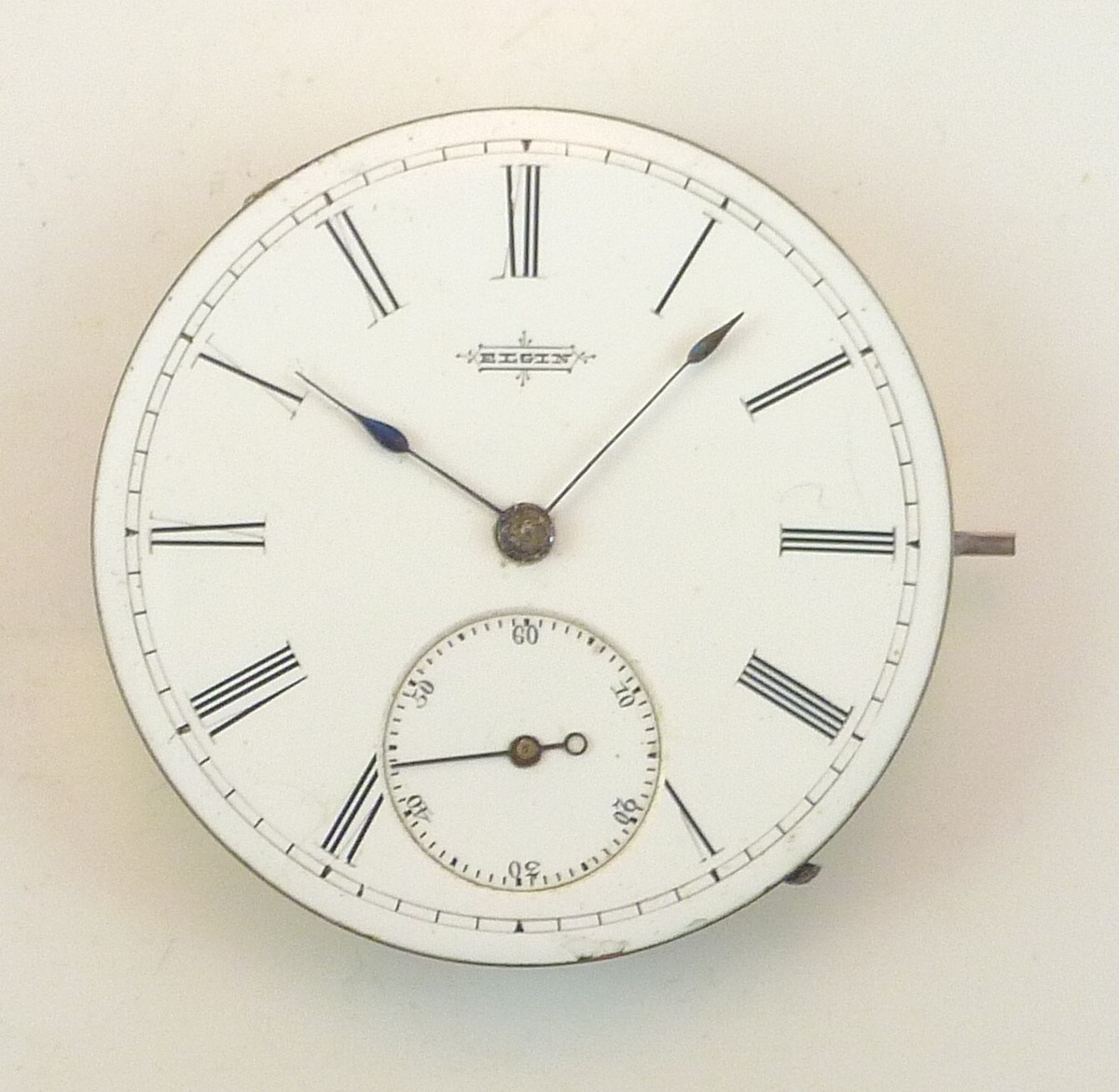 Mouvement De Montre à Gousset Ancien Elgin - Grade 65 - Pour Pièces Ou Réparation, Occasion
