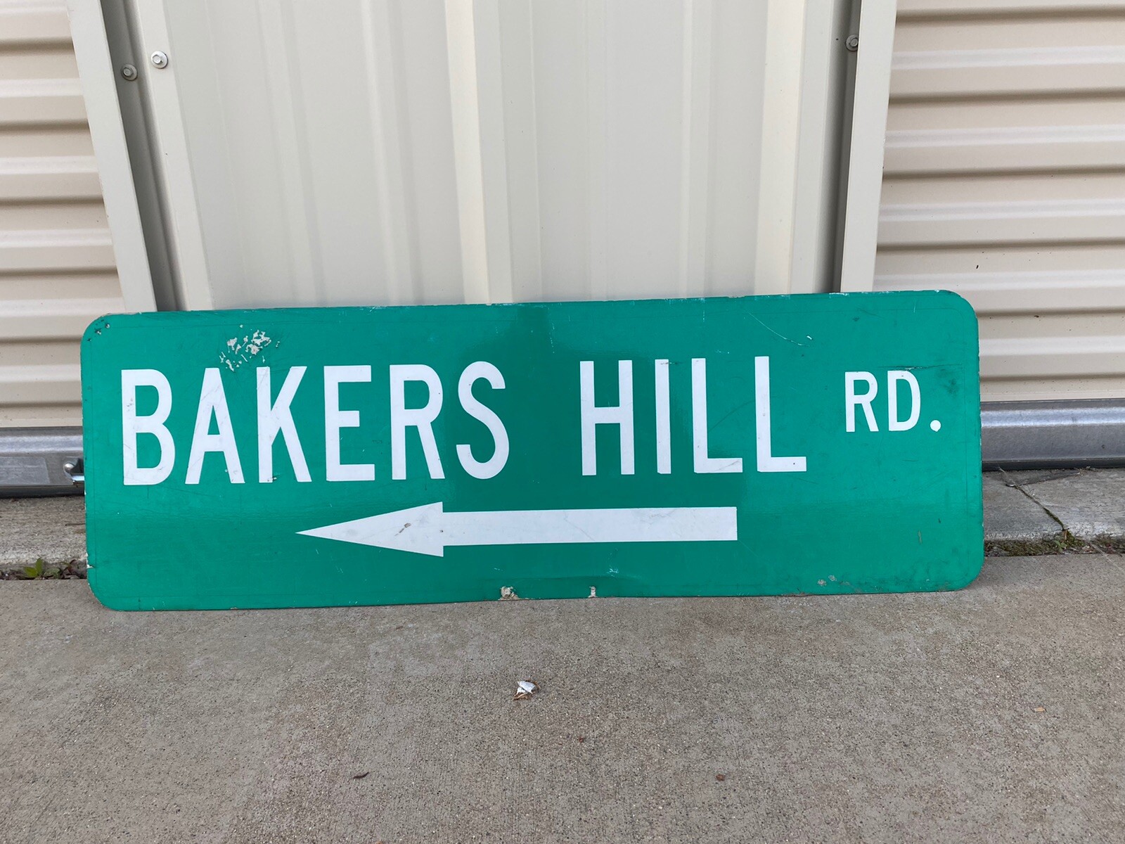 Bakers Hill Rd Sign eBay
