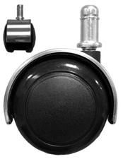 2’’ Chrome Hard Floor Chair Caster | Set of 5 | R-S4129-5/Bag