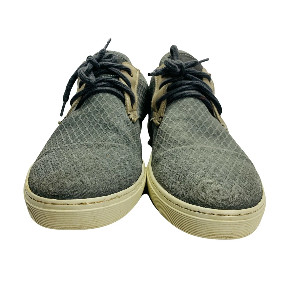 Bullboxer Mens Gray Round Toe Lace Up Low Top Sneaker Shoes Size EU 45 / US 11 - Image 3 of 4