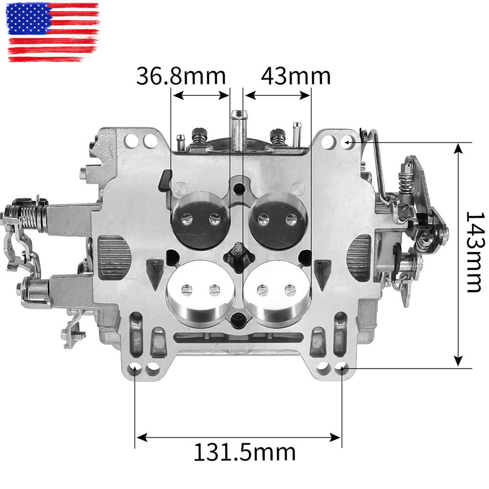 Replace Edelbrock 1405 Performer Carburetor CARB 600 CFM 4BBL