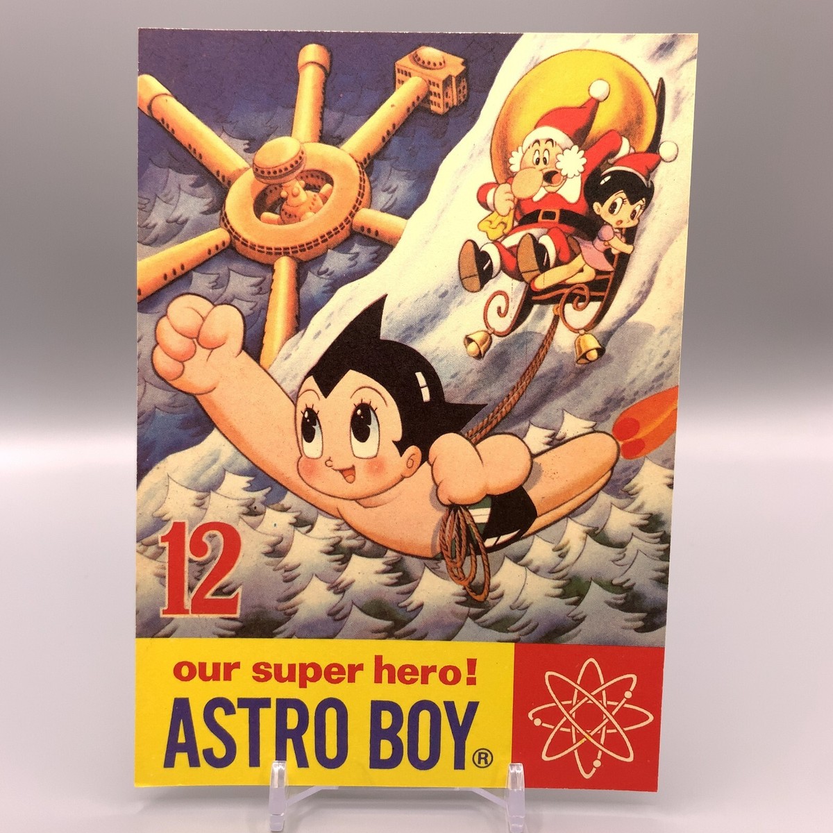 Astro Boy Postcard Vintage Rare Atom Uran Osamu Tezuka Anime Japan
