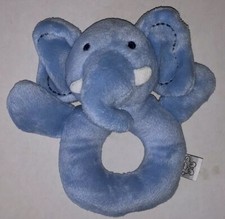 KOALA BABY BLUE PLUSH ELEPHANT BABY TOY NO RATTLE B4