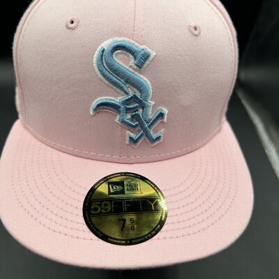 Men's Chicago White Sox New Era Pink Light Blue Under Visor - Main Image