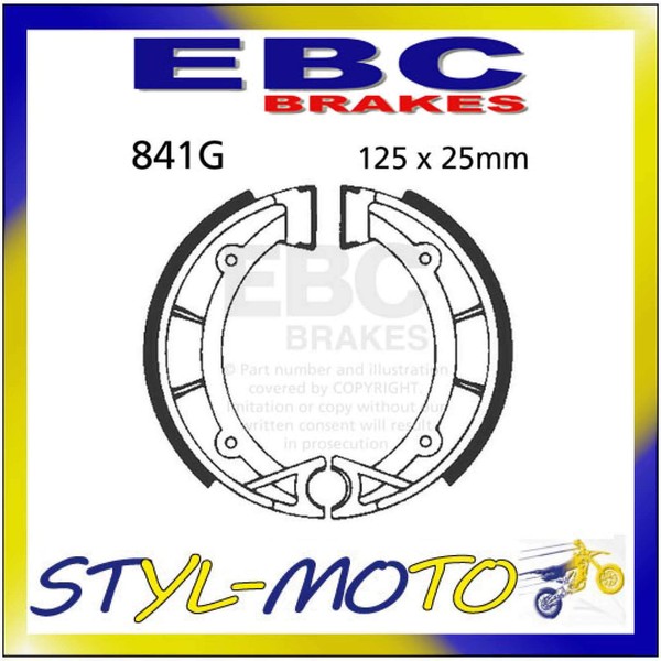 841G Rachen Hinten EBC Fantic 50 Enduro Competition 1982-image