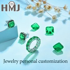 Customize Moissanite Jewelry RING Earrings Necklace -Contact us before purchase