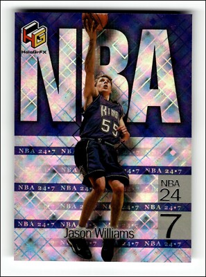 1999-00 Upper Deck HoloGrFX NBA 24-7 #N7 Jason Williams
