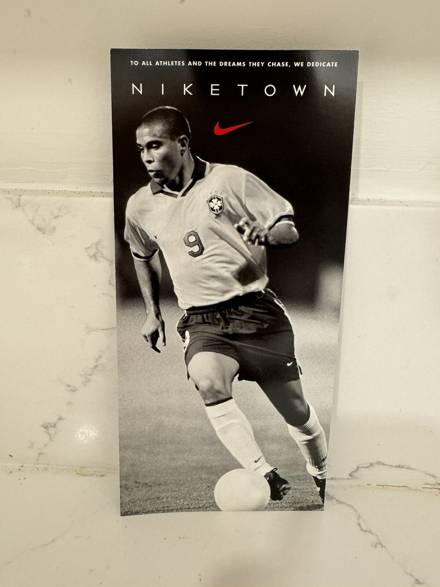 Ronaldo Nazario 1996 Nike Town Ad - RARE Rookie | eBay