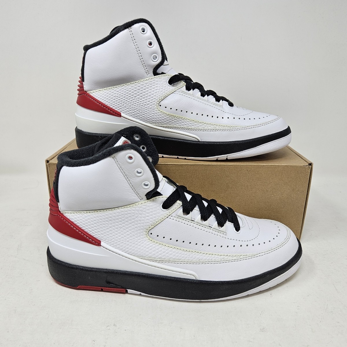 Nike Air Jordan 2 Retro OG (GS) Chicago / DX2591 106 / Youth 5  