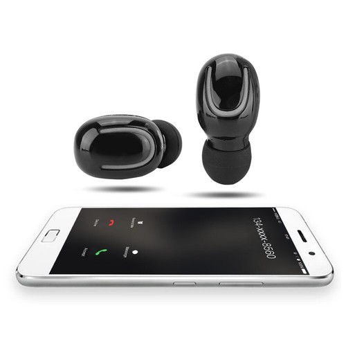 New HBQ-Q32 Wireless BT 5.0 Earbuds TWS Headset Stereo Headphone Auto-pairing(Bl - Zdjęcie 5 z 12
