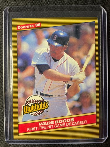 Wade Boggs #11 card