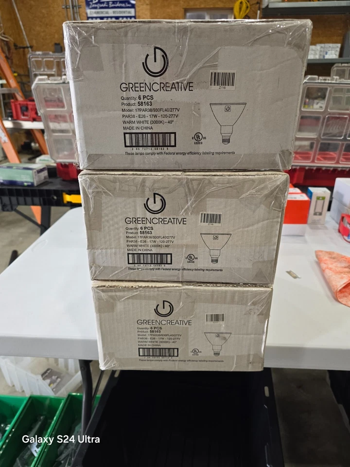 GREENCREATIVE 58163 17PAR38/930FL40/277V PAR38 WARM WHITE 3000K - Image 2 of 2