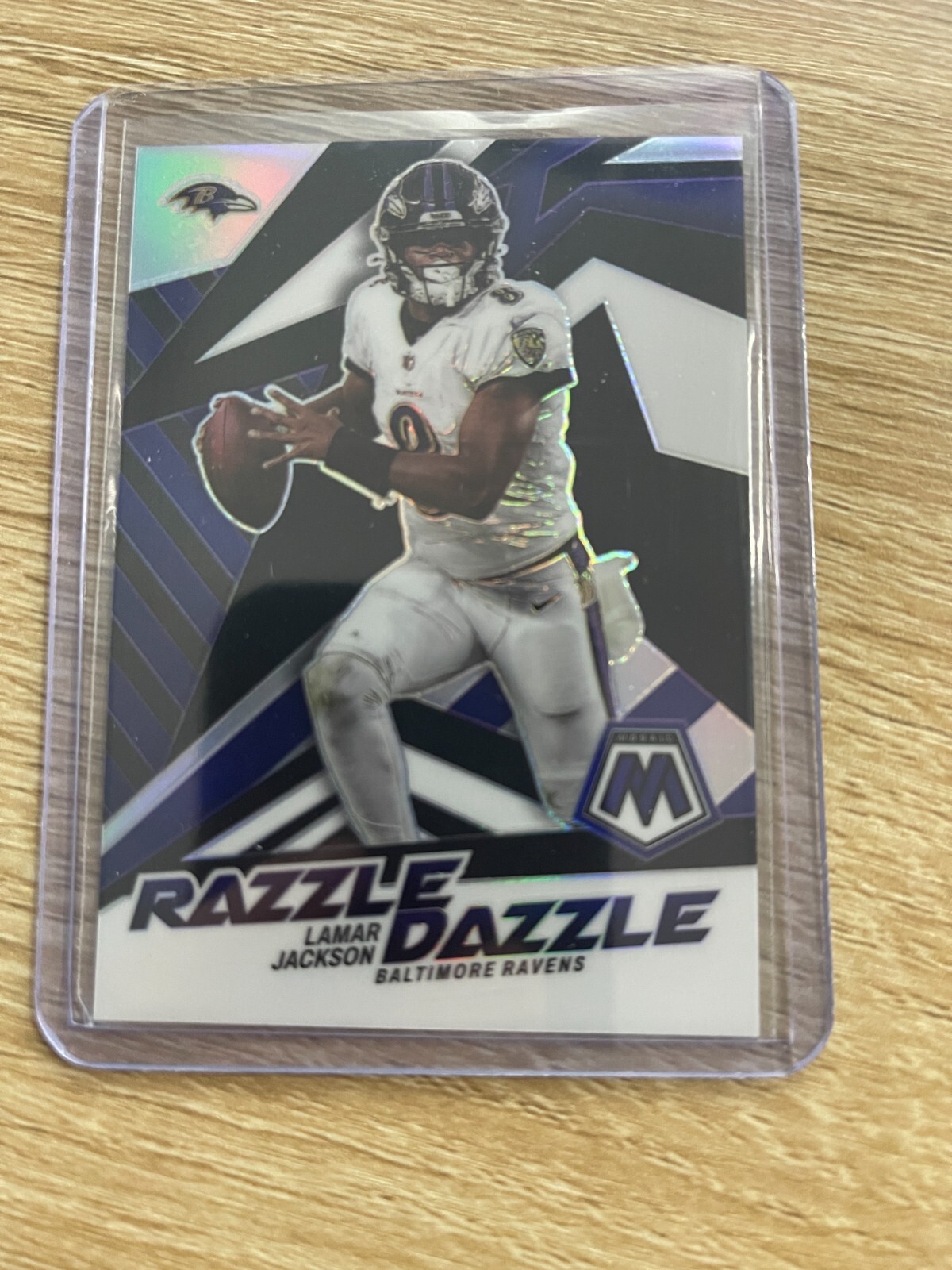 🔥LAMAR JACKSON🔥2022 Panini MOSAIC RAZZLE DAZZLE PRIZM CASE HIT SSP