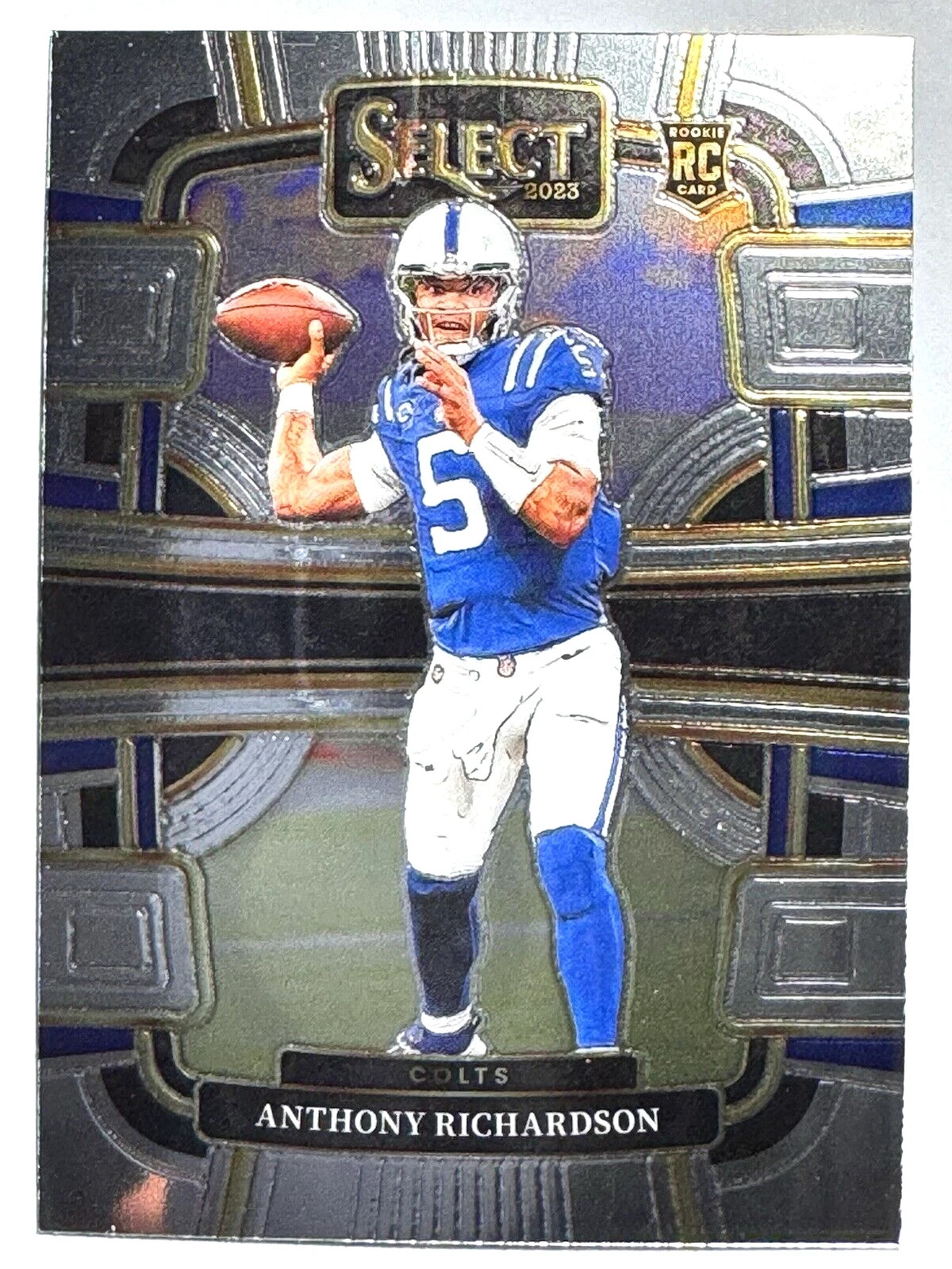 ROOKIE CARD ANTHONY RICHARDSON Colts 2023 Panini Select CONCOURSE LEVEL Card #43